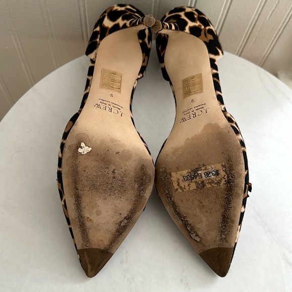 J. Crew Collection Elsie Sequin Fabric d’Orsay Pumps - Picture 10 of 11